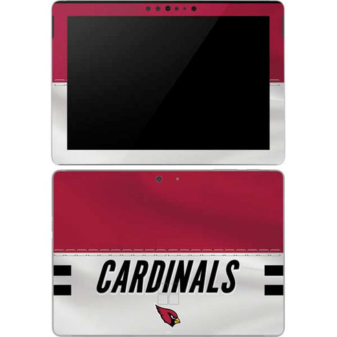 NFL Arizona Cardinals White Striped Surface Go Skin