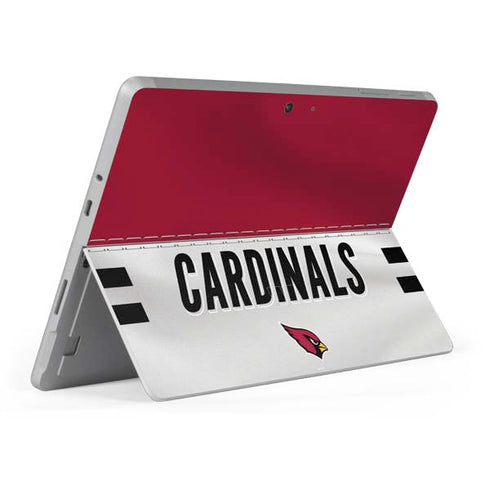 NFL Arizona Cardinals White Striped Surface Go Skin