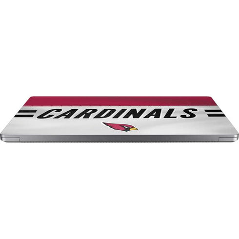 NFL Arizona Cardinals White Striped Surface Laptop 4 15in Skin