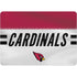 NFL Arizona Cardinals White Striped Surface Laptop Studio Skin