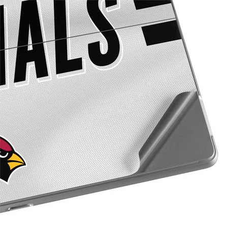 NFL Arizona Cardinals White Striped Surface Pro 8 Skin