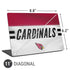 NFL Arizona Cardinals White Striped Universal Laptop 11in (8.8 x 6.2in) Skin