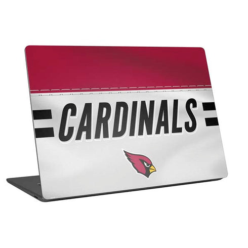 NFL Arizona Cardinals White Striped Universal Laptop 14in (11.4 x 8.2in) Skin