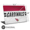 NFL Arizona Cardinals White Striped Universal Laptop 15in (12.2 x 8.8in) Skin
