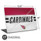 NFL Arizona Cardinals White Striped Universal Laptop 17in (13.8 x 10in) Skin