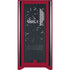 NFL Arizona Cardinals Zone Block Corsair 4000D Tempered Glass Mid-Tower ATX Case Skin