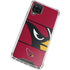 NFL Arizona Cardinals Zone Block Galaxy A12 Clear Case