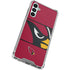 NFL Arizona Cardinals Zone Block Galaxy A15 5G Clear Case