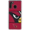 NFL Arizona Cardinals Zone Block Galaxy A21 Clear Case