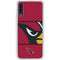 NFL Arizona Cardinals Zone Block Galaxy A50 Clear Case