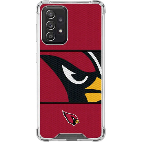 NFL Arizona Cardinals Zone Block Galaxy A52 5G Clear Case