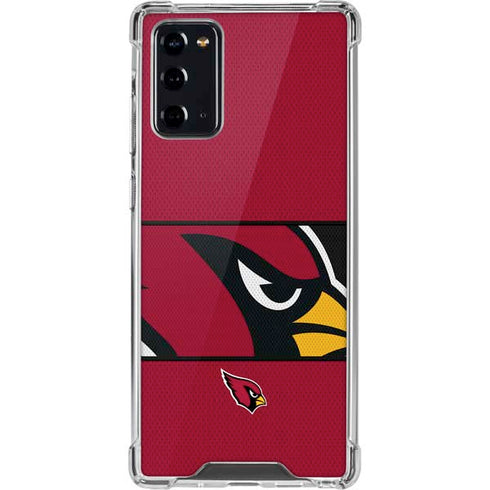 NFL Arizona Cardinals Zone Block Galaxy Note20 5G Clear Case