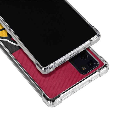 NFL Arizona Cardinals Zone Block Galaxy Note20 5G Clear Case