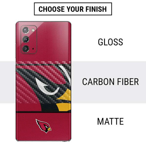 NFL Arizona Cardinals Zone Block Galaxy Note20 5G Skin