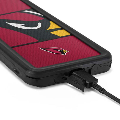 NFL Arizona Cardinals Zone Block Galaxy S20 Waterproof Case