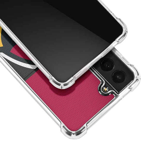 NFL Arizona Cardinals Zone Block Galaxy S21 Plus 5G Clear Case