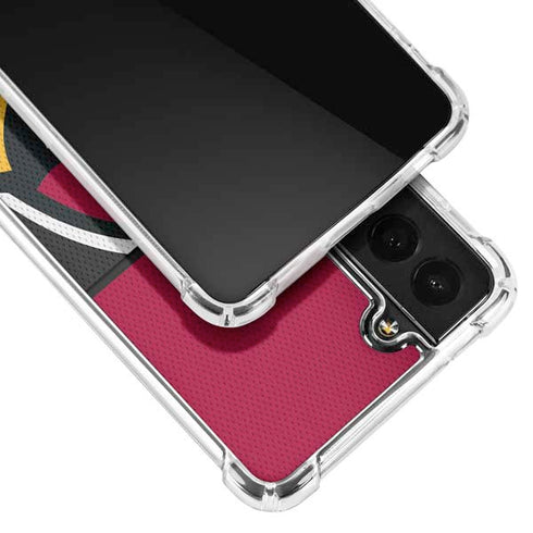 NFL Arizona Cardinals Zone Block Galaxy S22 Plus Clear Case