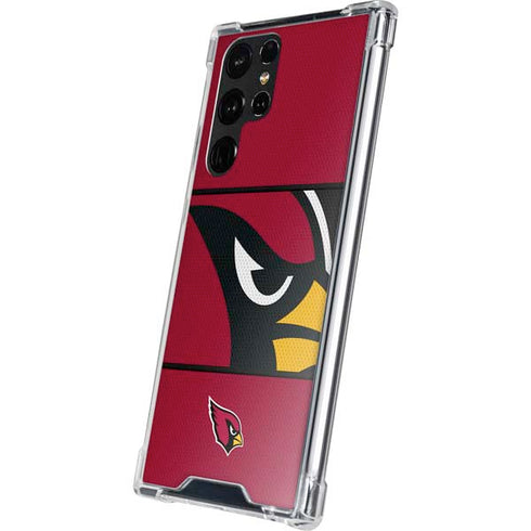 NFL Arizona Cardinals Zone Block Galaxy S22 Ultra Clear Case
