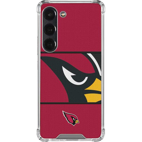 NFL Arizona Cardinals Zone Block Galaxy S23 Clear Case