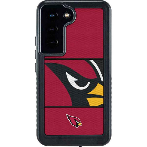 NFL Arizona Cardinals Zone Block Galaxy S23 Waterproof Case