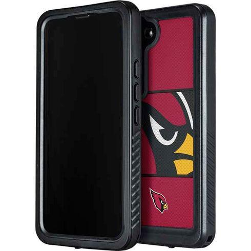 NFL Arizona Cardinals Zone Block Galaxy S23 Waterproof Case