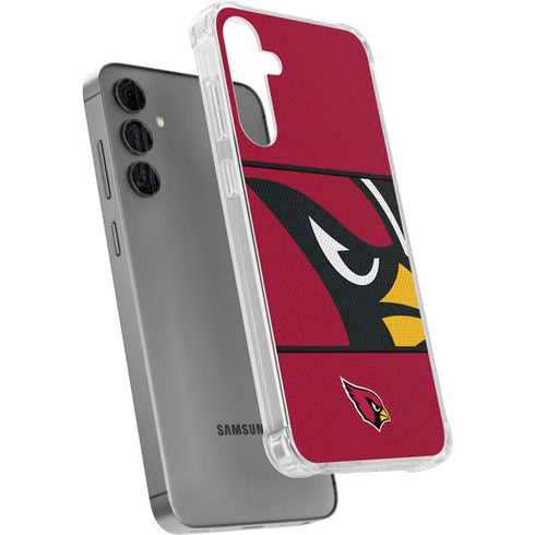 NFL Arizona Cardinals Zone Block Galaxy S24 Plus Clear Case