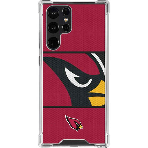 NFL Arizona Cardinals Zone Block Galaxy S24 Ultra Clear Case
