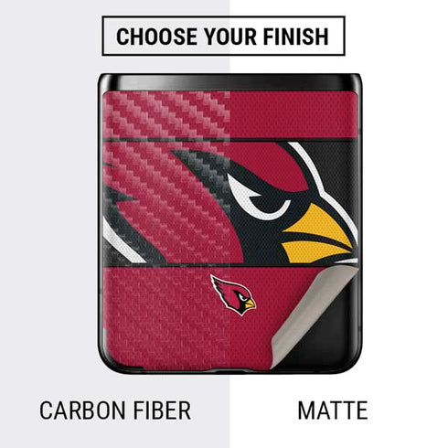 NFL Arizona Cardinals Zone Block Galaxy Z Flip Skin