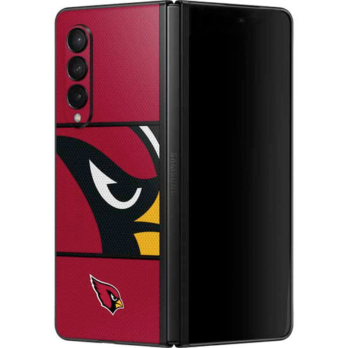 NFL Arizona Cardinals Zone Block Galaxy Z Fold3 5G Skin