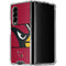 NFL Arizona Cardinals Zone Block Galaxy Z Fold4 5G Clear Case