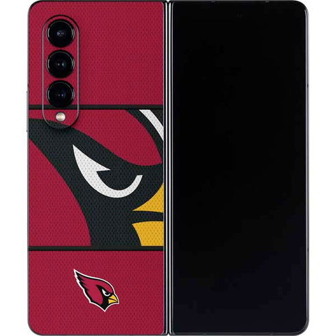 NFL Arizona Cardinals Zone Block Galaxy Z Fold4 5G Skin
