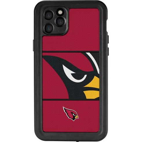 NFL Arizona Cardinals Zone Block iPhone 11 Pro Max Waterproof Case