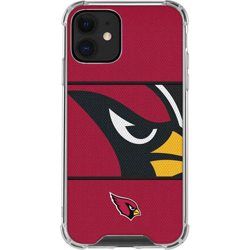 NFL Arizona Cardinals Zone Block iPhone 12 Mini Clear Case