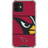 NFL Arizona Cardinals Zone Block iPhone 12 Mini Clear Case