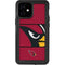 NFL Arizona Cardinals Zone Block iPhone 12 Mini Waterproof Case