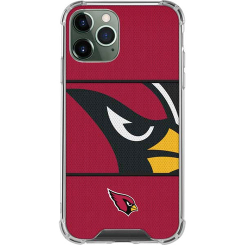 NFL Arizona Cardinals Zone Block iPhone 12 Pro Clear Case
