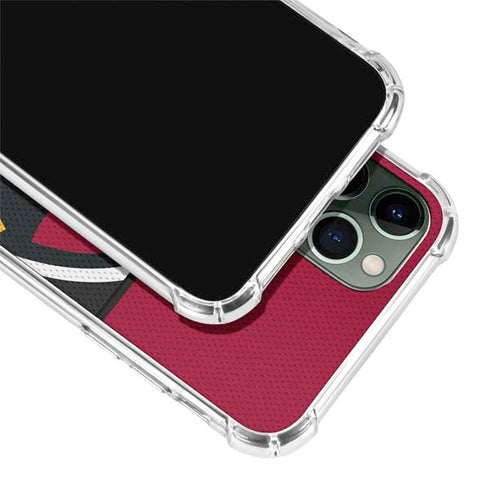 NFL Arizona Cardinals Zone Block iPhone 12 Pro Clear Case