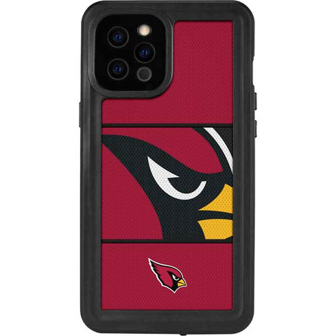 NFL Arizona Cardinals Zone Block iPhone 12 Pro Max Waterproof Case