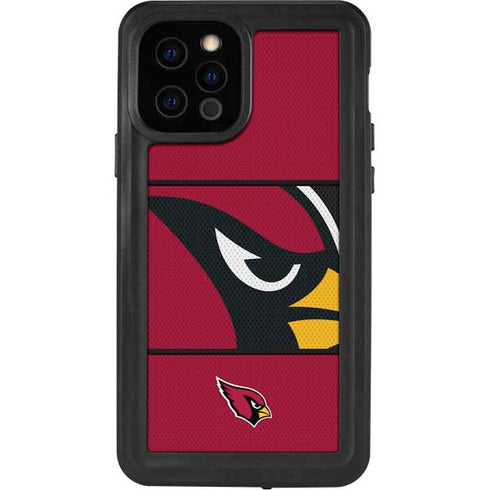 NFL Arizona Cardinals Zone Block iPhone 12 Pro Waterproof Case