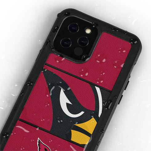 NFL Arizona Cardinals Zone Block iPhone 12 Pro Waterproof Case