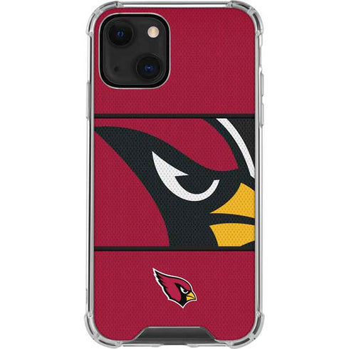 NFL Arizona Cardinals Zone Block iPhone 13 Clear Case