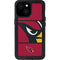 NFL Arizona Cardinals Zone Block iPhone 13 Mini Waterproof Case
