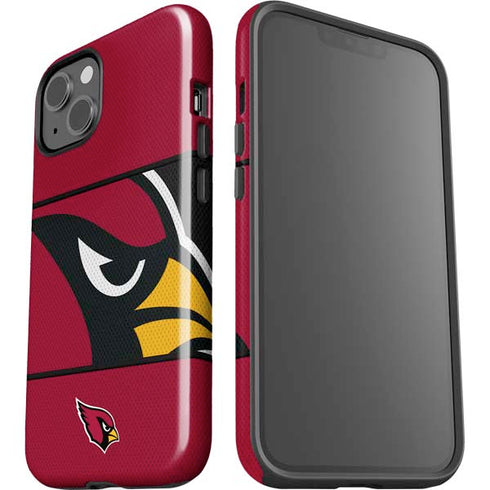NFL Arizona Cardinals Zone Block iPhone 14 Impact Case