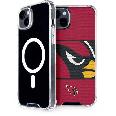NFL Arizona Cardinals Zone Block iPhone 15 Plus MagSafe Case