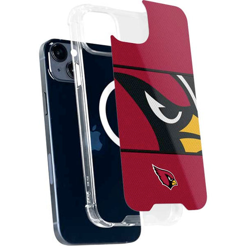 NFL Arizona Cardinals Zone Block iPhone 15 Plus MagSafe Case