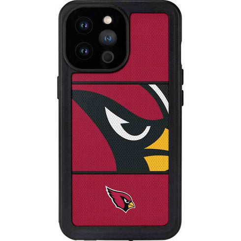 NFL Arizona Cardinals Zone Block iPhone 14 Pro Max Waterproof Case