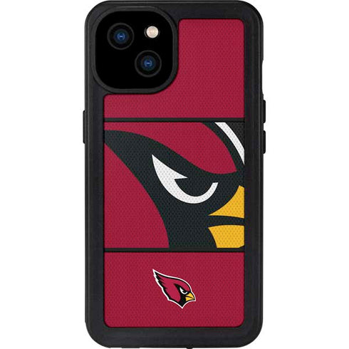 NFL Arizona Cardinals Zone Block iPhone 15 Plus Waterproof Case