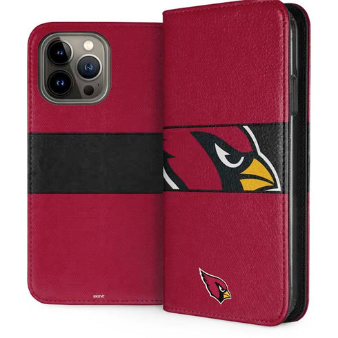NFL Arizona Cardinals Zone Block iPhone 15 Pro Max Folio Case