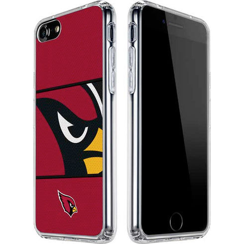 NFL Arizona Cardinals Zone Block iPhone SE (2nd & 3rd Gen) Clear Case