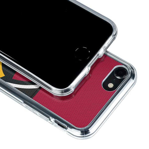 NFL Arizona Cardinals Zone Block iPhone SE (2nd & 3rd Gen) Clear Case
